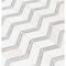 Msi Bianco Dolomite Chevron SAMPLE Polished Marble Mesh-Mounted Mosaic Tile ZOR-MD-0161-SAM - alternate 3